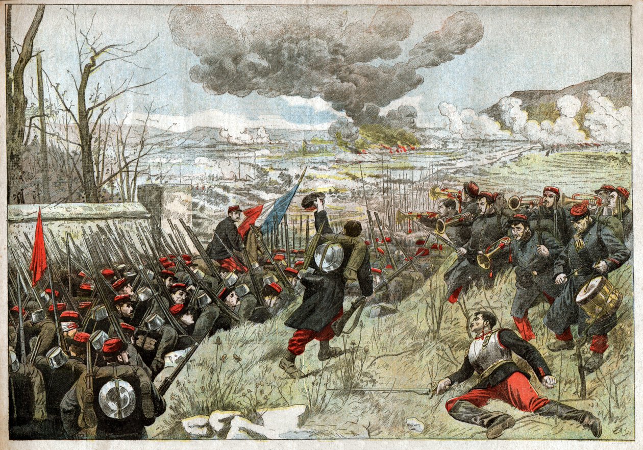 1870-es háború. Franco porosz háború. alkotó: Unknown