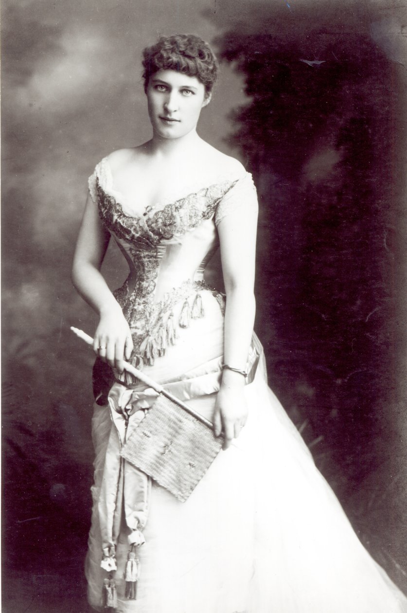 Lily Langtry (1853-1929) a Haymarket Színházban lépett fel 1881. december 15-én alkotó: Unknown