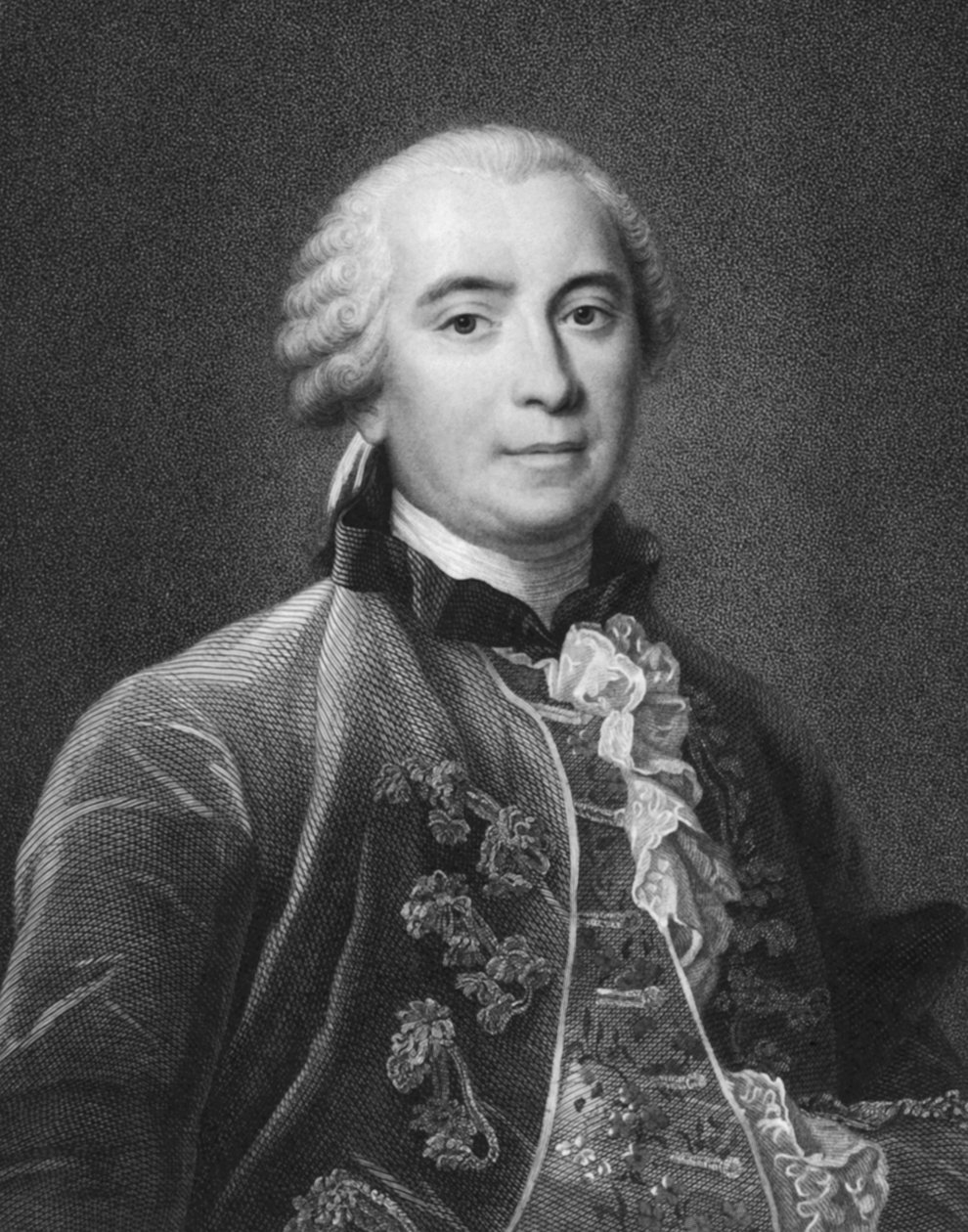 de Buffon gróf portréja, Párizs, Franciaország, 1750 körül alkotó: Unknown