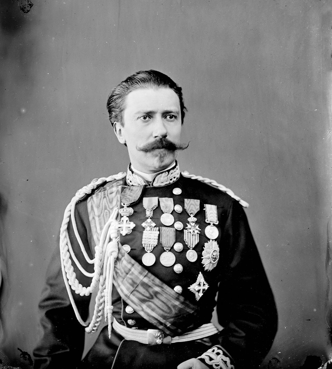 Hector Bertolè-Viale tábornok (1829-1892), az Olasz Királyság hadügyminiszterének portréja alkotó: Unknown