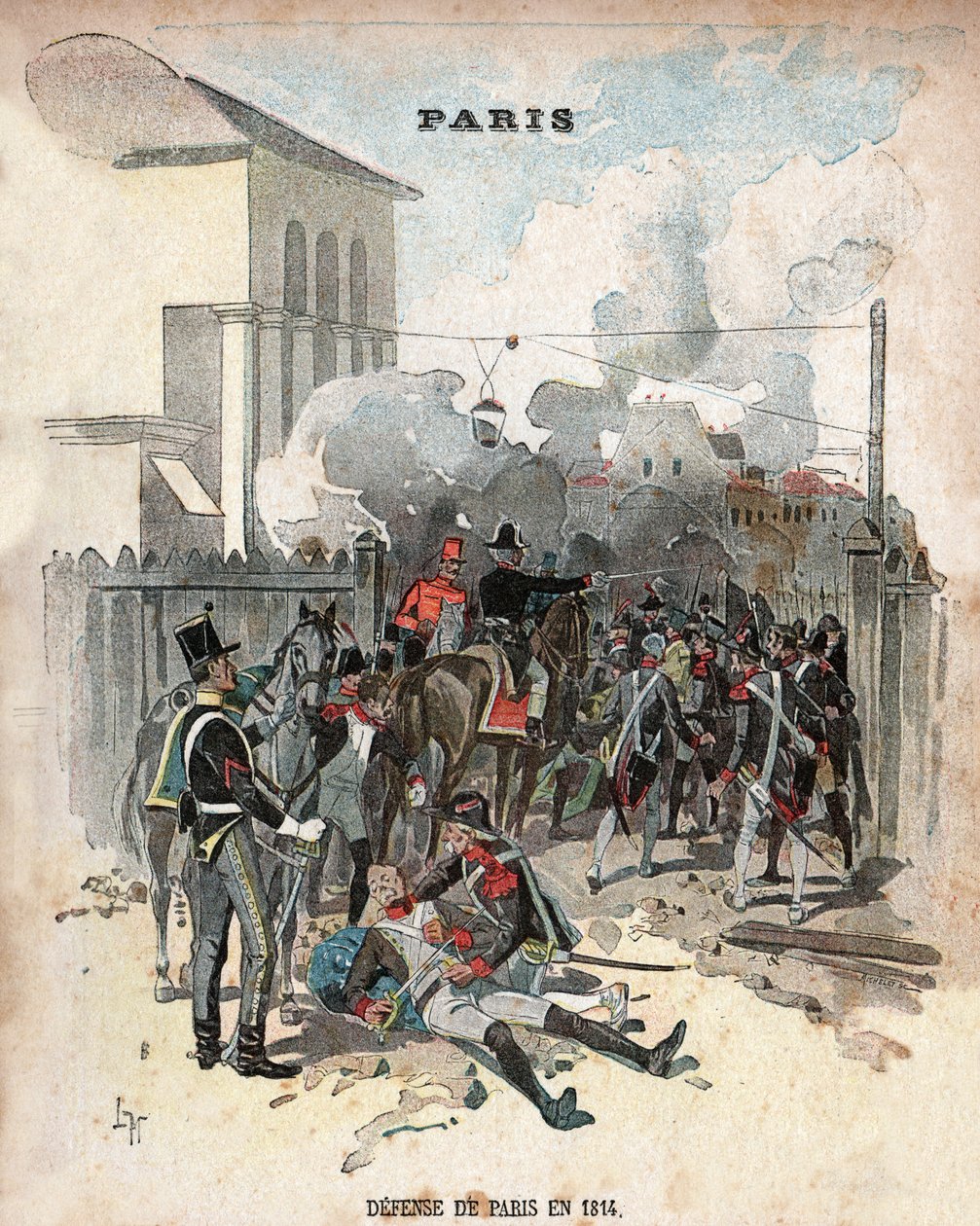 Párizs győzelmei, 1815. Párizs győzelmei, 1815. alkotó: Unknown