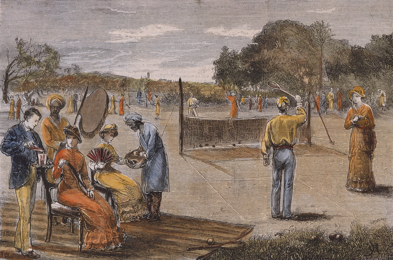 Vázlatok Indiából – Egy délután a síkságon, 1880 (színes metszet) alkotó: Unknown