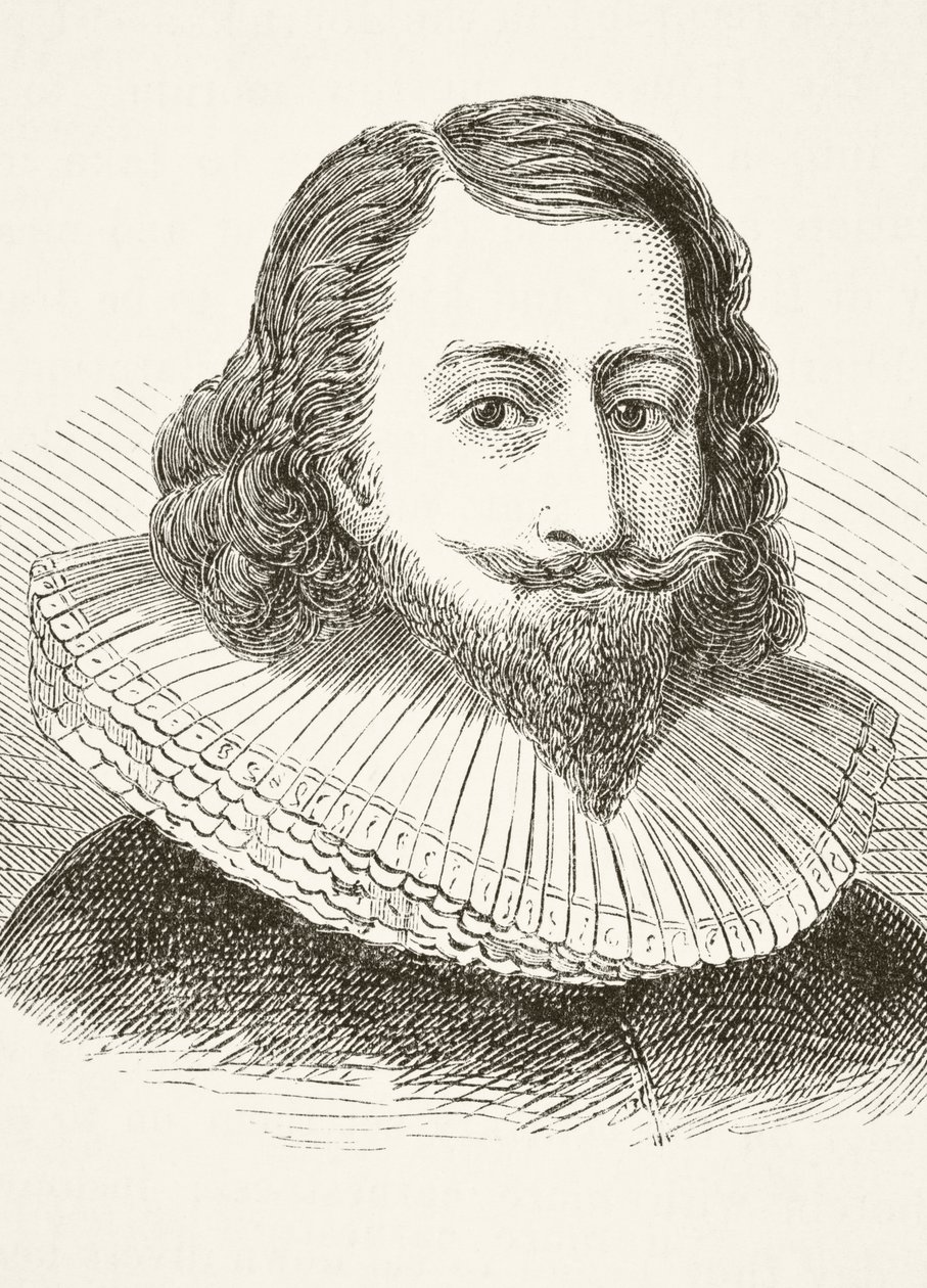 Sir John Eliot, William Hickman Smith Aubrey (1858-1916) „Anglia nemzeti és hazai története” című művéből, London, 1890 körül (litho) alkotó: English School