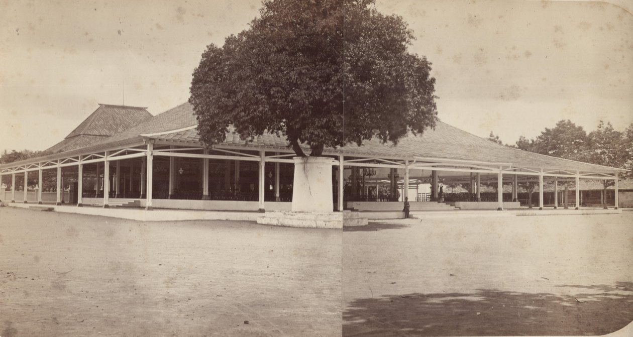 Pendopo (Veranda), a Mangkoenagoro palota, Surakarta alkotó: Русский