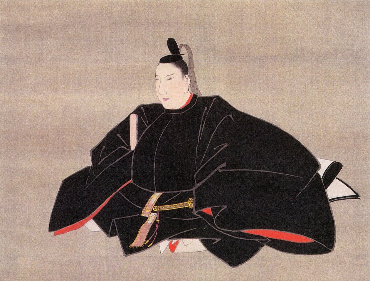 Michiaki Tamura portréja (Shigemura dátum). alkotó: 小田島椿所筆