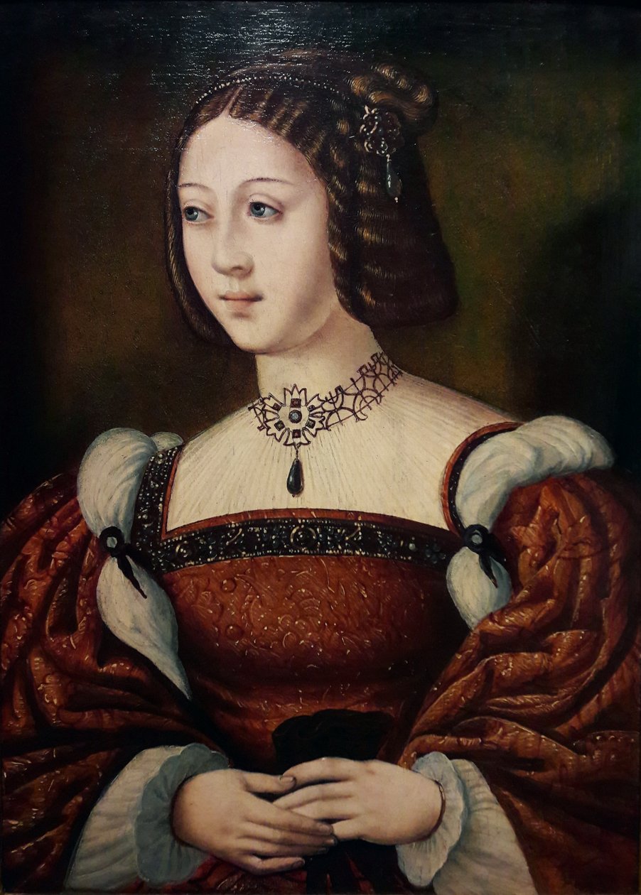 Portugál Izabella (1503-1539) portréja alkotó: Anonymous