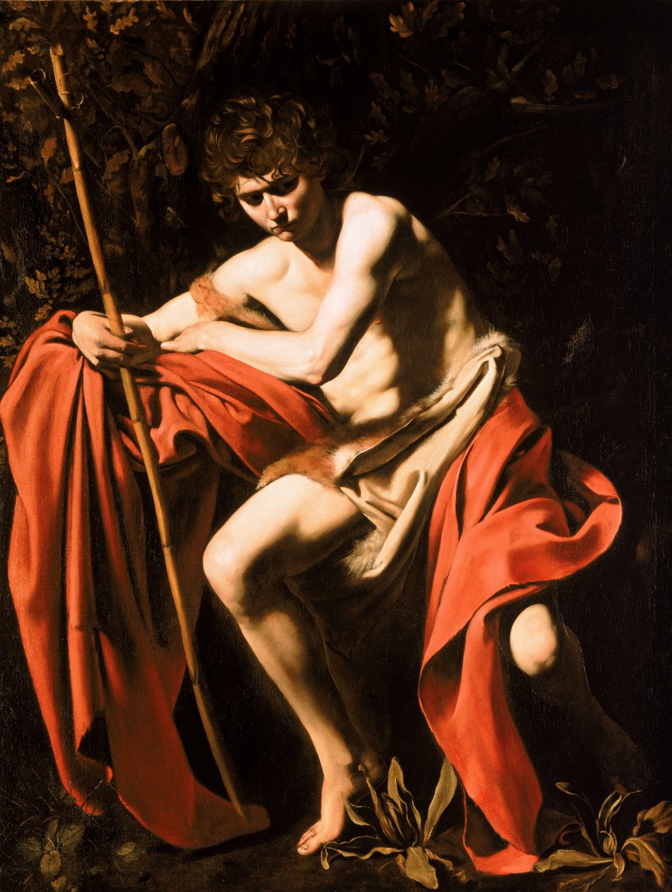 Keresztelő János alkotó: Michelangelo Merisi Caravaggio