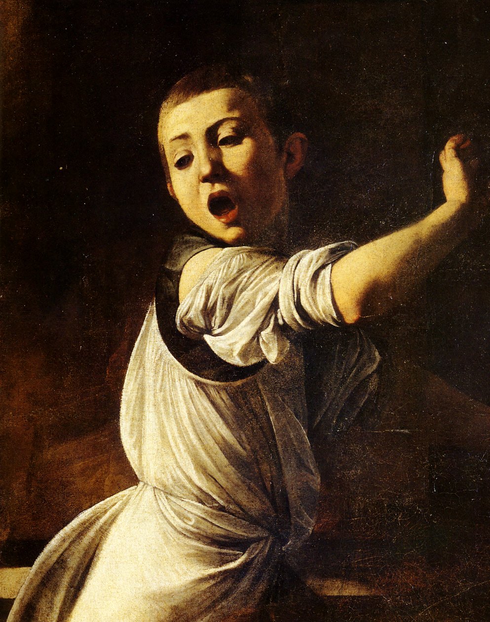 Szent Máté vértanúsága (részlet) alkotó: Michelangelo Merisi Caravaggio
