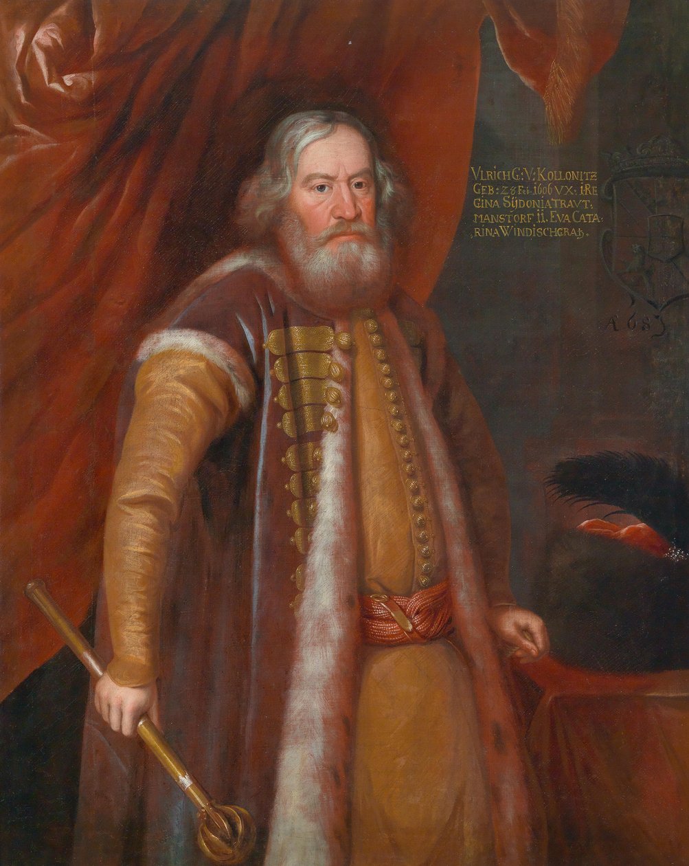 Ulrich von Kollonitz zu Kollegrad gróf arcképe alkotó: Creator