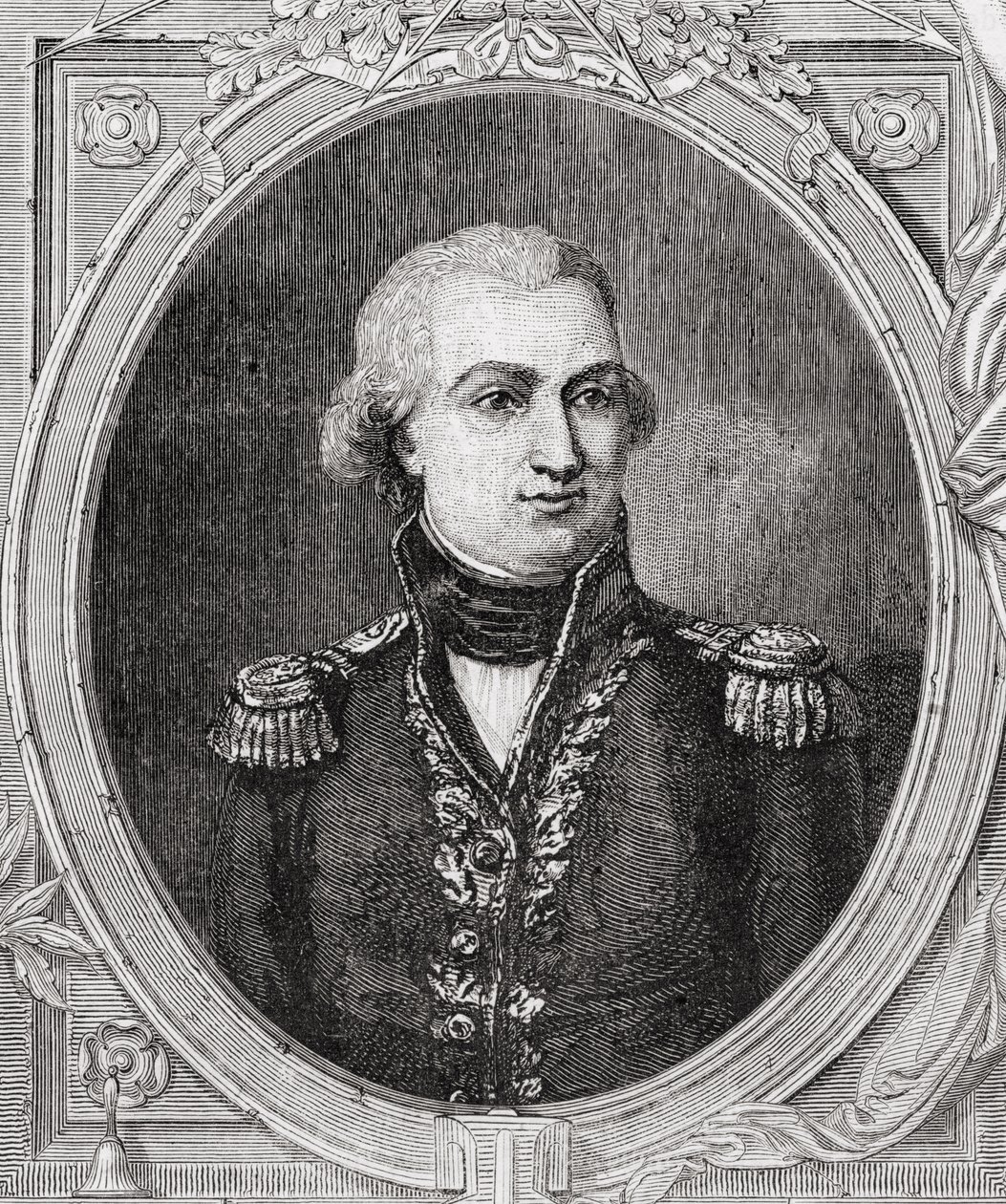 Louis Thomas Villaret de Joyeuse (1750-1812) Louis Blanc (1811-82) "Histoire de la Revolution Francaise" című művéből, Adolphe Francois Pannemaker (sz. 1822) metszetében, 1847-62 (litho) alkotó: French School