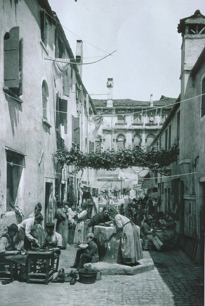 Velence utcai jelenet alkotó: Italian Photographer