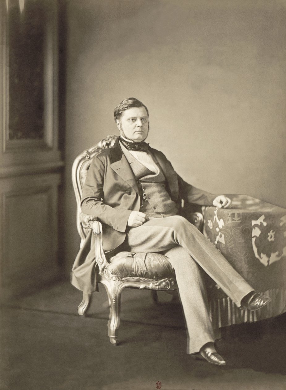 Gróf Alexandre Joseph Colonna -Walewski (1810 - 1868), III. Napóleon külügyminisztere alkotó: Mayer and Pierson