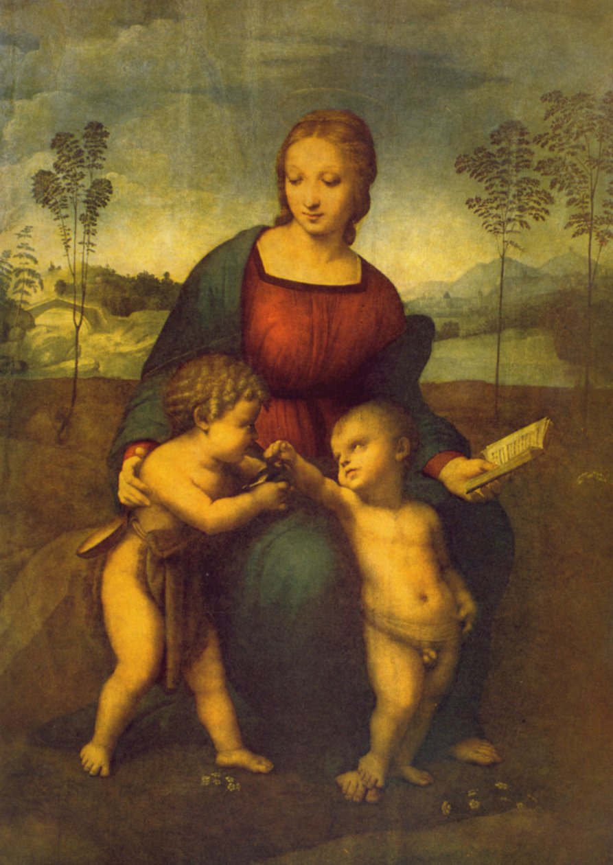 Madonna az aranypinty alkotó: Raffaello Sanzio Raphael