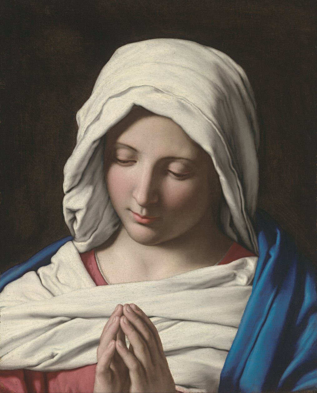 Madonna az imádságban alkotó: Giovanni Battista Salvi da Sassoferrato