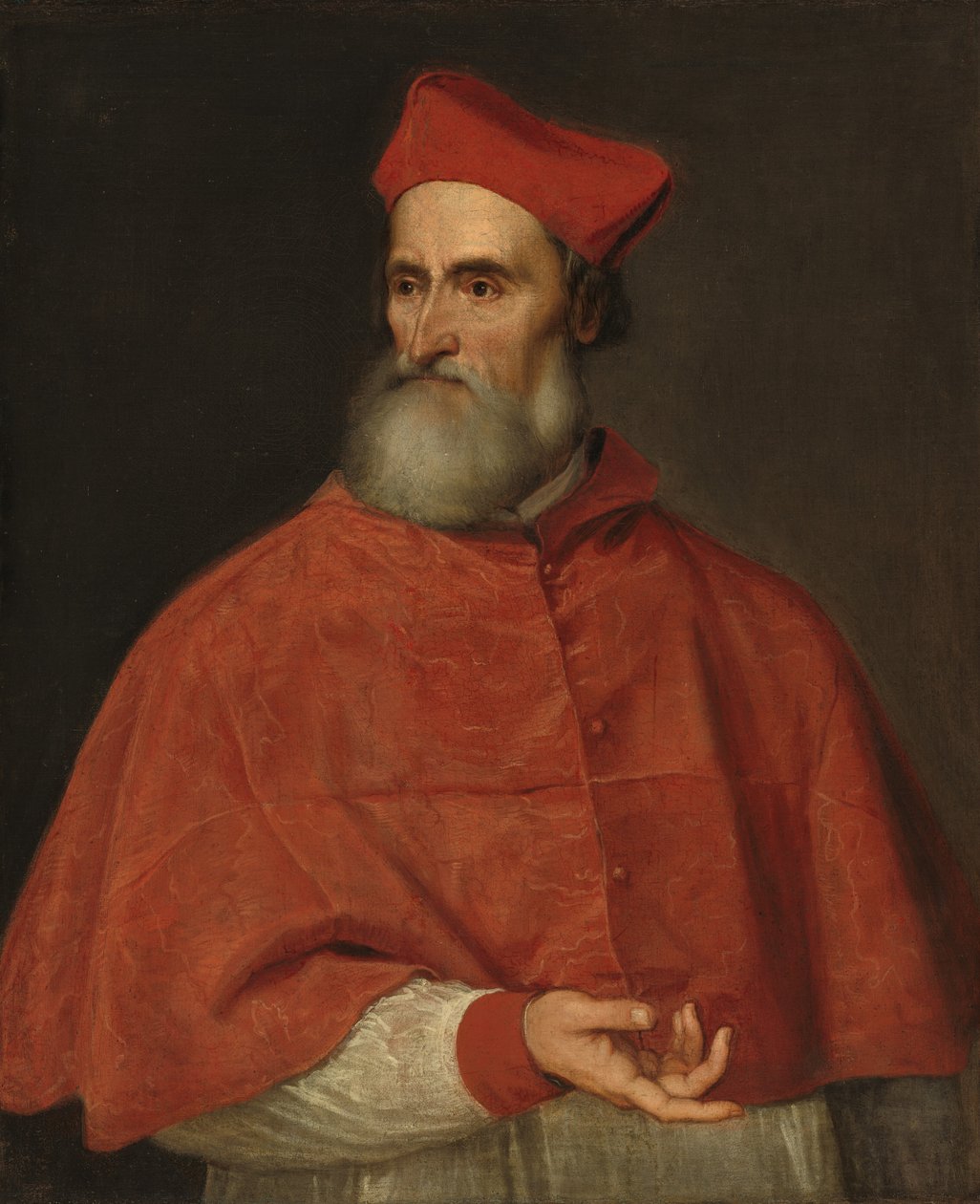 Pietro Bembo bíboros portréja alkotó: Tiziano Vecelli