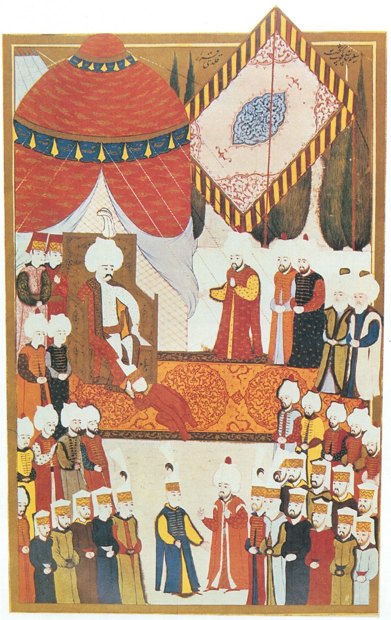 I. Selim clousja miniatűr alkotó: Unknown