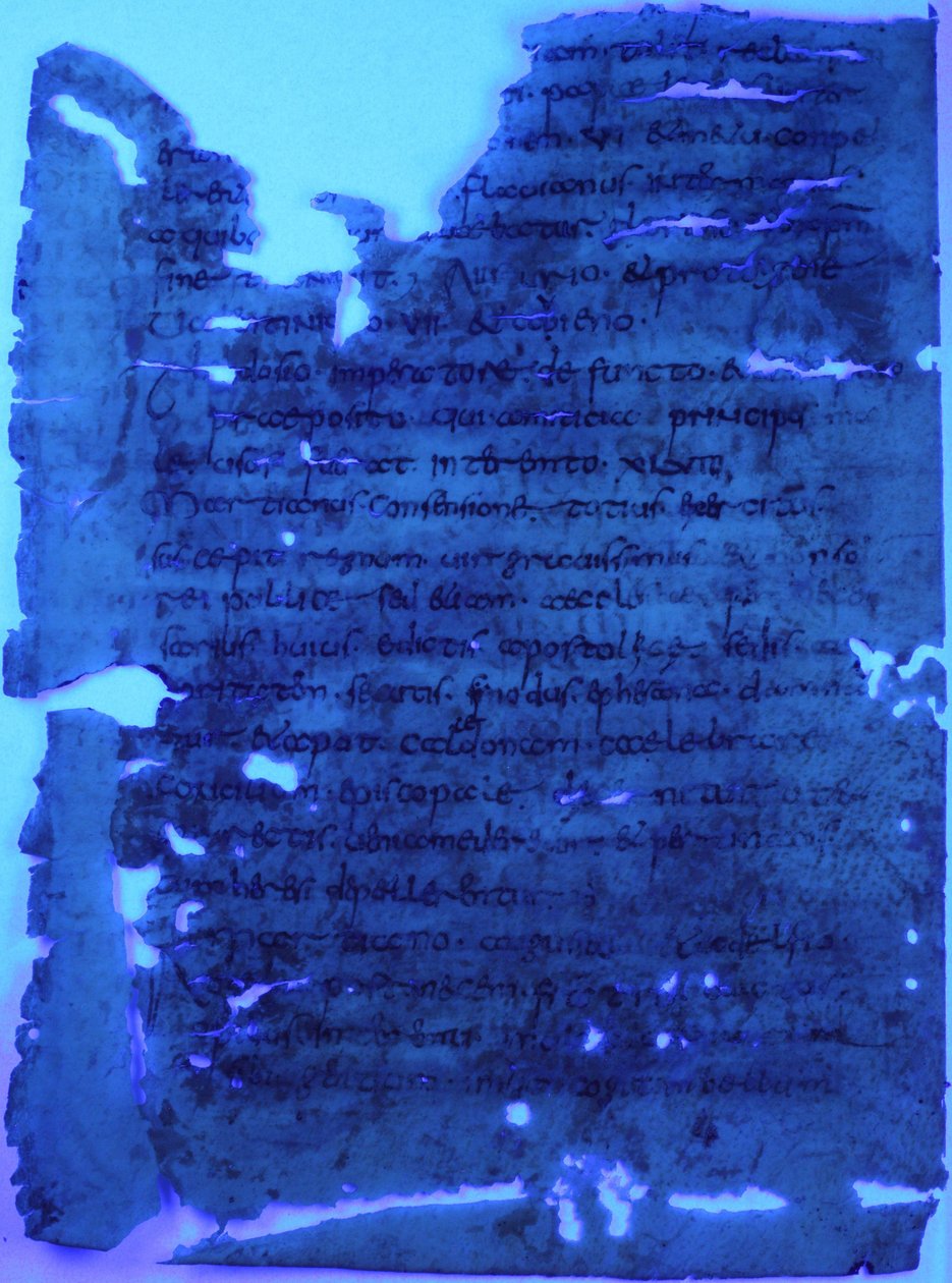 folio 2 a kódex verso (palimpsest) alkotó: Unknown