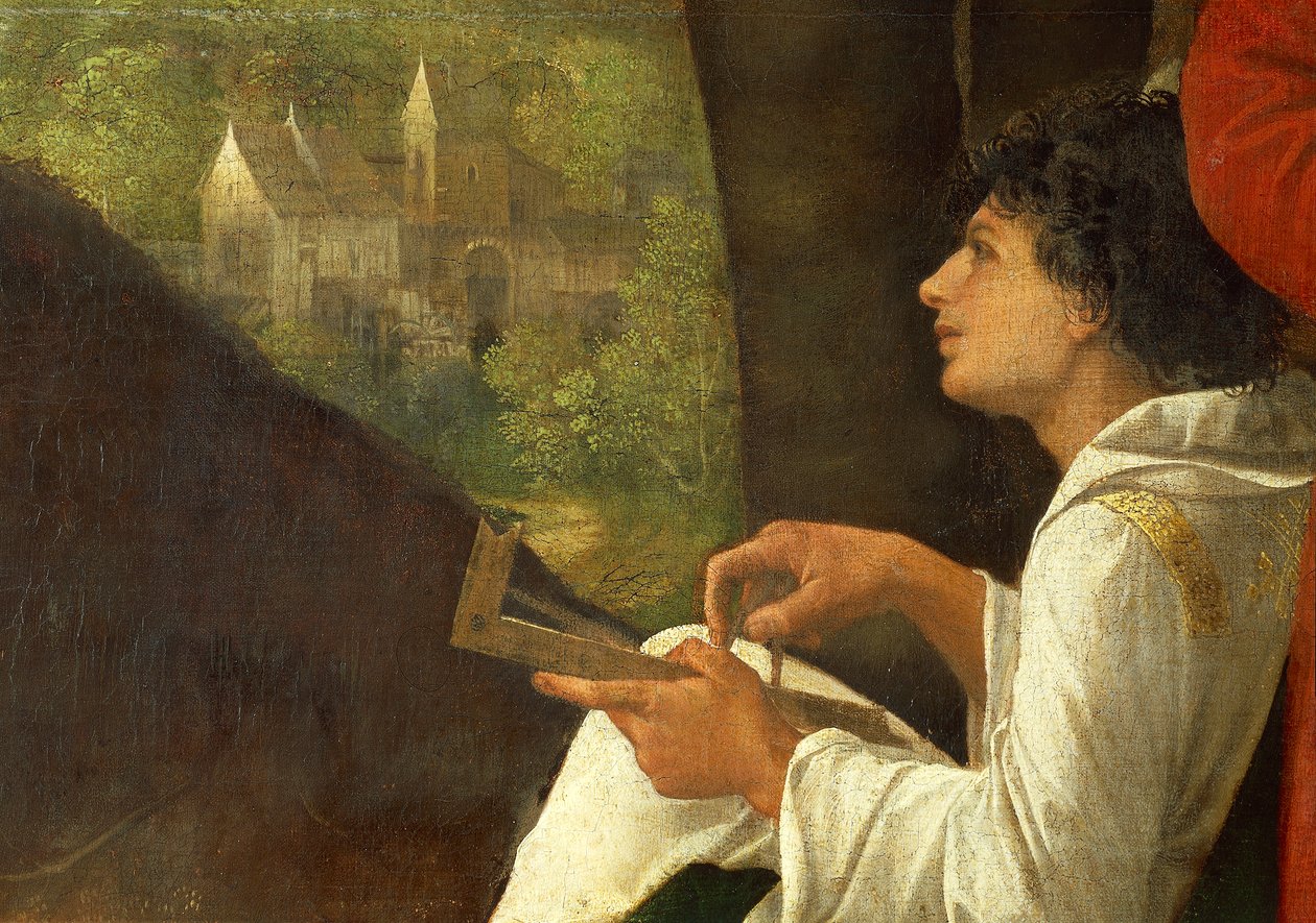 Három filozófus, Giorgione (1478-kb. 1510), olaj, vászon alkotó: Giorgione