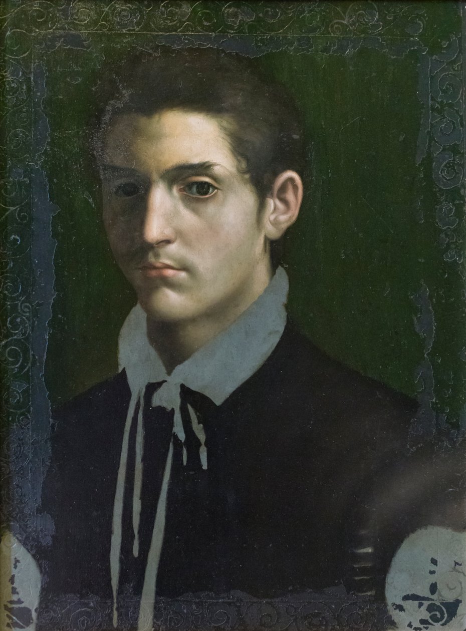 Egy fiatal férfi portréja alkotó: (1509 66) Daniele da Volterra
