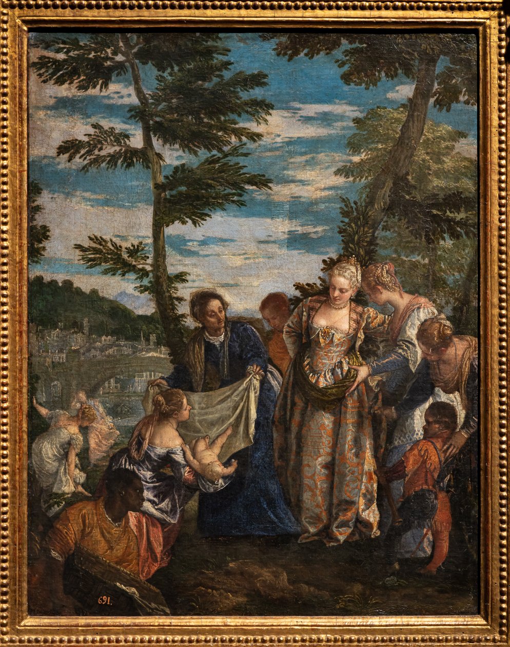 Mózes megtalálása alkotó: (1528 88) Veronese