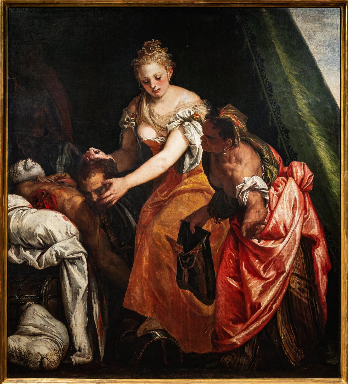 Judit Holofernész fejével, részlet alkotó: (1528 88) Veronese