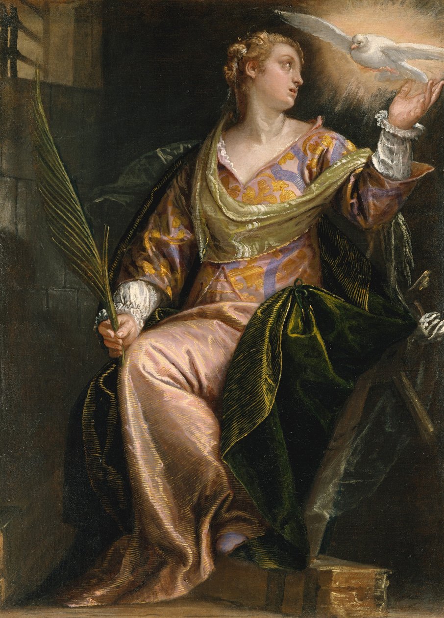 Alexandriai Szent Katalin a börtönben, 1580-1585 körül (olaj, vászon) alkotó: Veronese