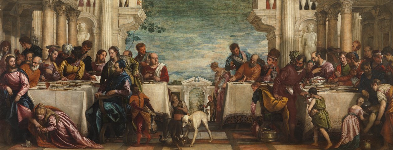 Vacsora a Simon-házban alkotó: Veronese