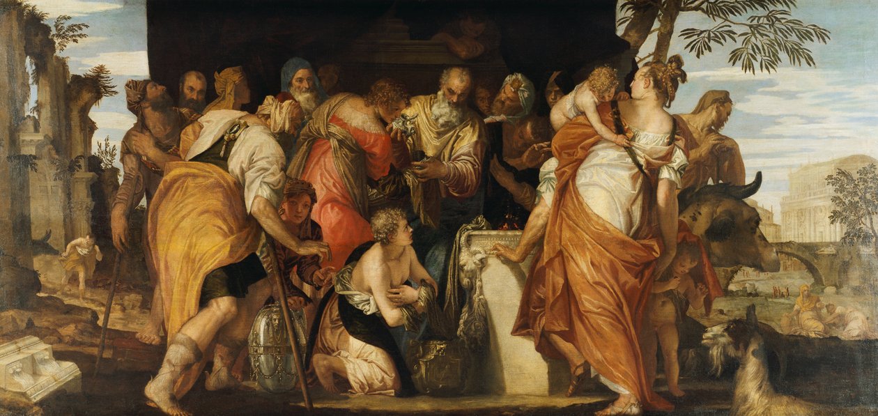 Dávid kenete, 1555 körül (olaj, vászon) alkotó: (1528 88) Veronese