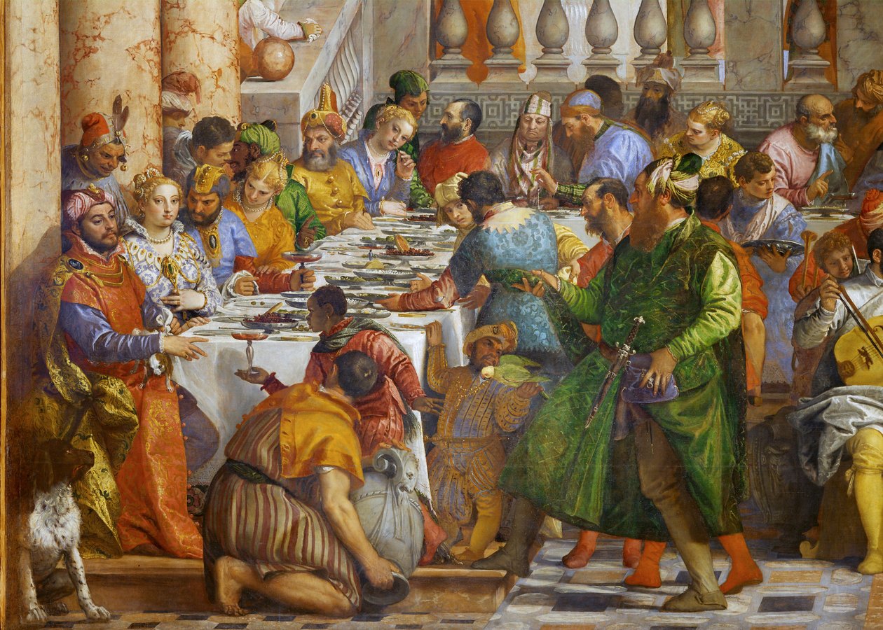 A kánai esküvő ... alkotó: (1528 88) Veronese