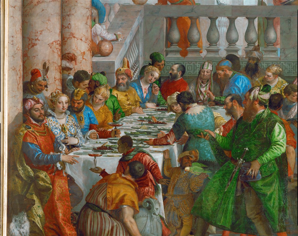 A kánai esküvő ... alkotó: (1528 88) Veronese