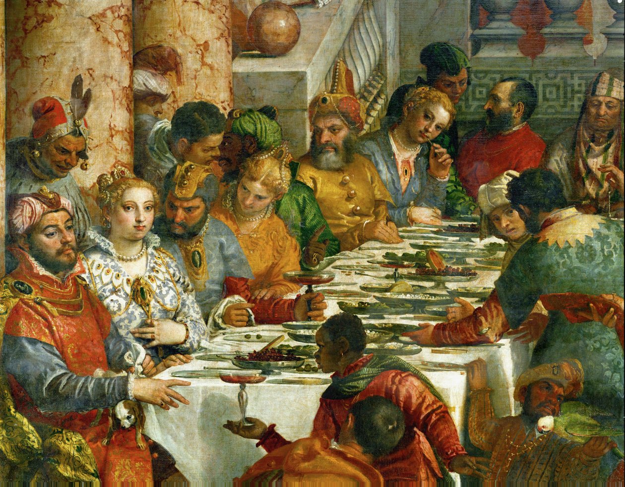 A kánai esküvő ... alkotó: (1528-88) Veronese