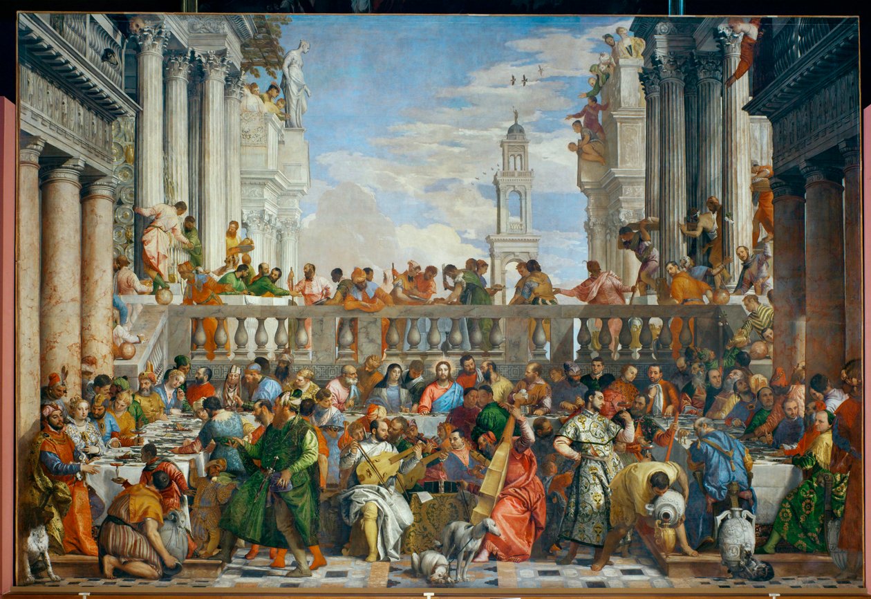 A kánai esküvő ... alkotó: (1528 88) Veronese