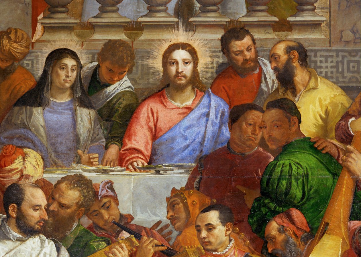 A kánai esküvő ... alkotó: (1528 88) Veronese