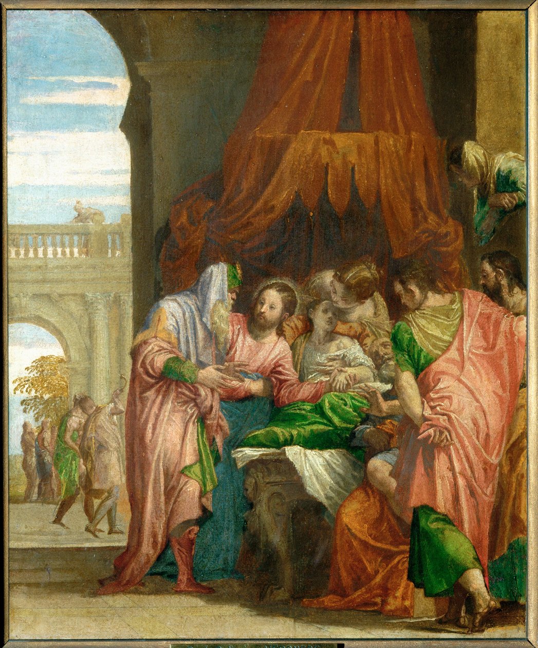 Jairus leányának feltámadása ... alkotó: (1528 88) Veronese