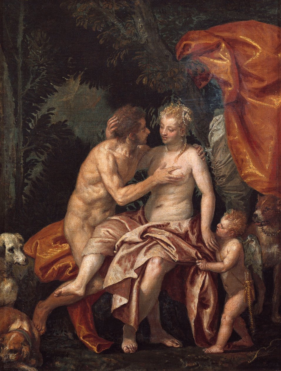 Vénusz és Adonisz alkotó: Veronese
