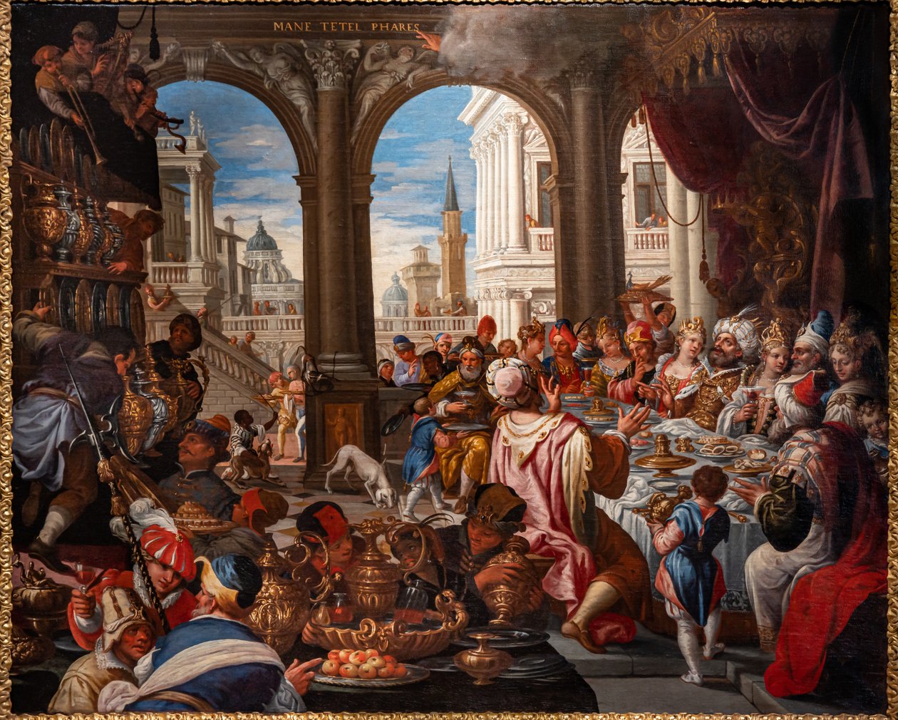 Baltazár bankett alkotó: (1528 88) (workshop of) Veronese