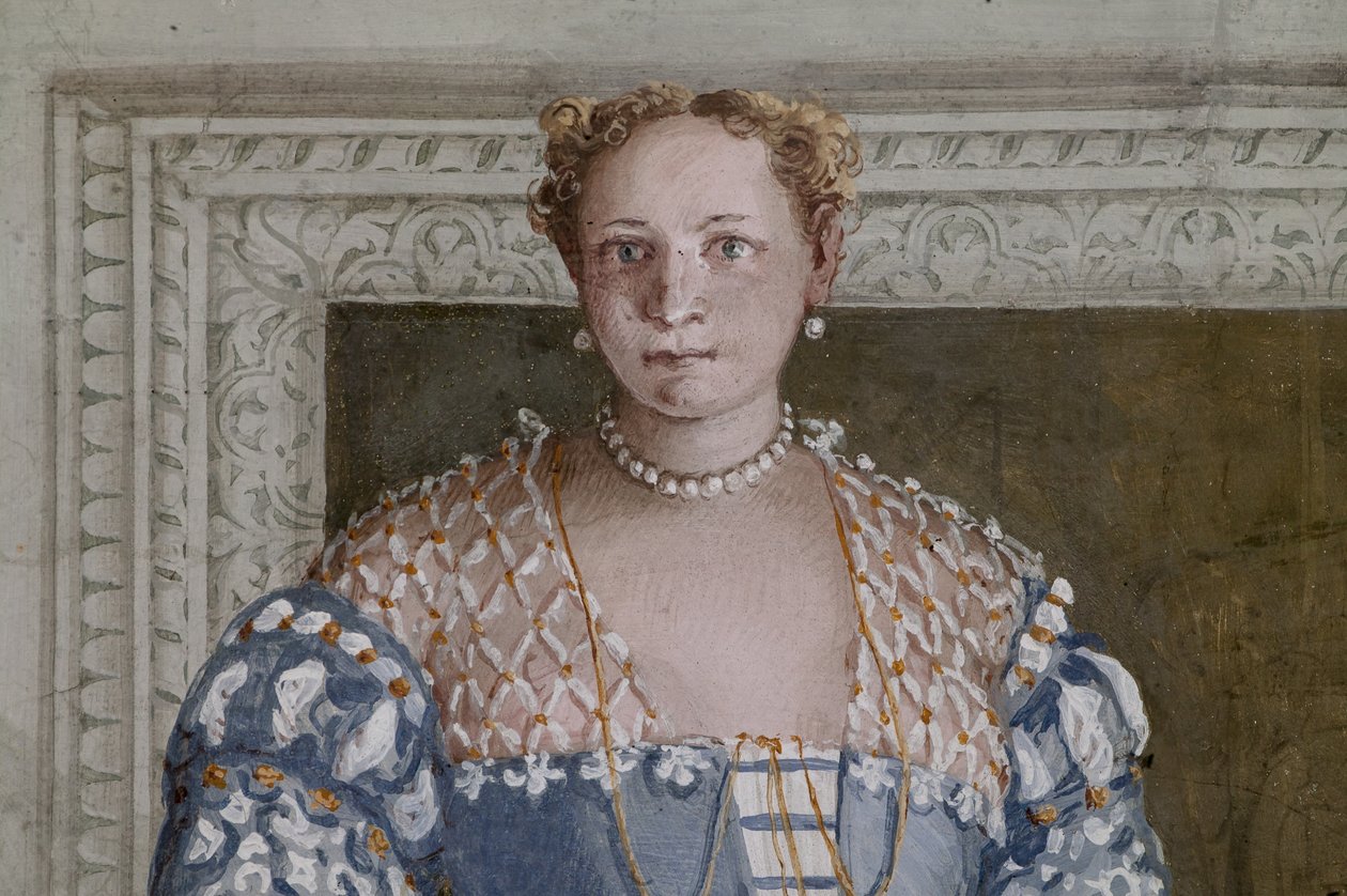 Donna Barbaro, az Olimposz csarnoka, 2632651 részlet alkotó: Veronese