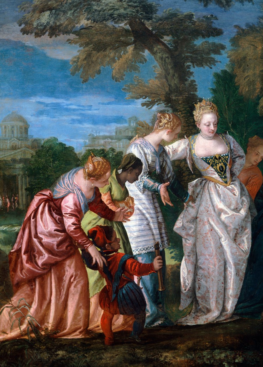 Mose-t Paolo Veronese (1528-1588) mentette ki a vízből alkotó: (1528 88) Veronese