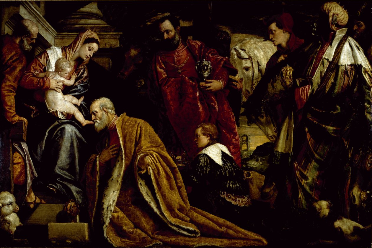 A mágusok imádása (olaj, vászon) alkotó: Veronese