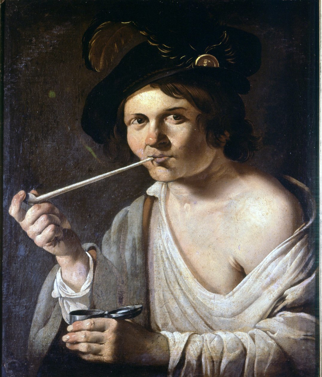 Tommaso Aniello dit Masaniello (1623 - 1647) feltételezett portréja. Nápoly, St. Martino Nemzeti Múzeum. alkotó: Masaniello