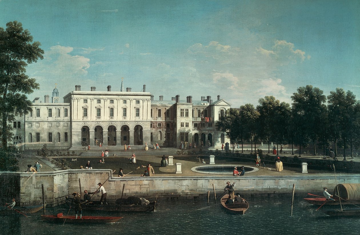 Régi Somerset ház a Temzén alkotó: (1697 1768) Canaletto