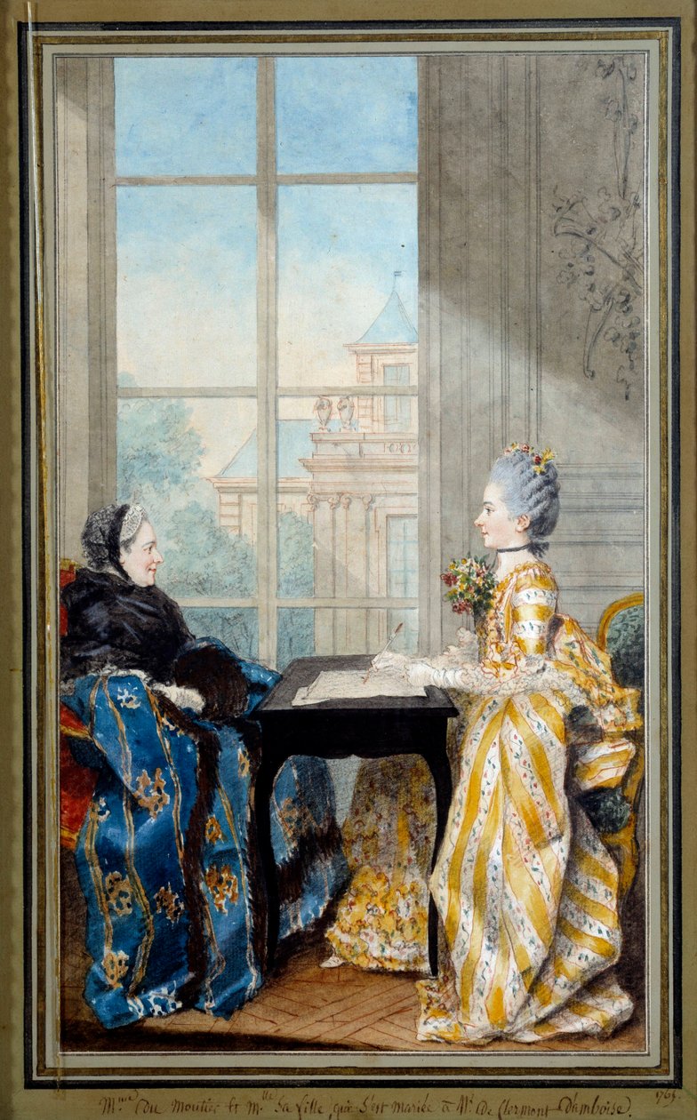 Madame du Moutier és Mademoiselle La Ville, Monsieur Clermont d