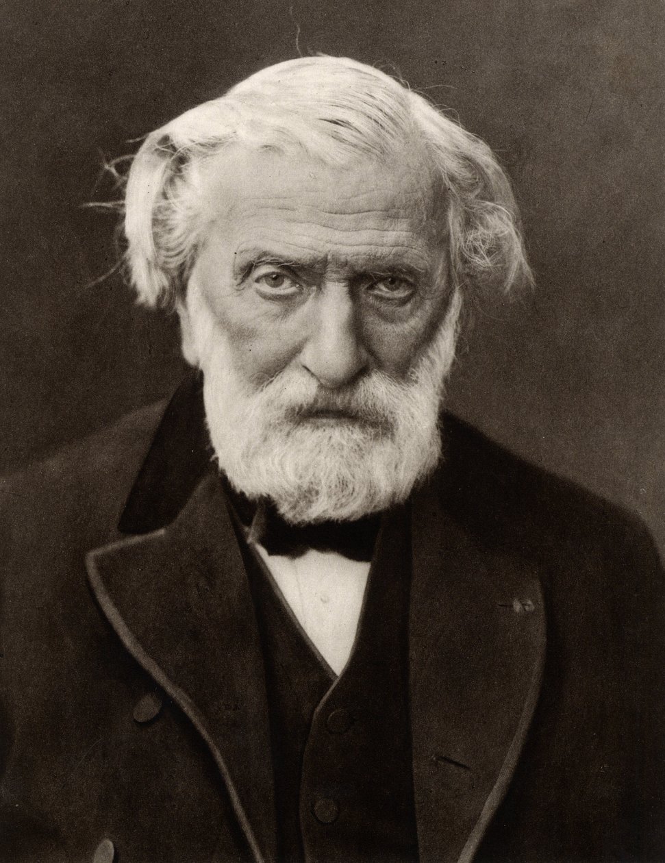 (Charles Louis) Ambroise Thomas (1811-1896) francia zeneszerző és a Párizsi Konzervatórium igazgatója 1871-től (f/w fotó) alkotó: (1820 1910) Nadar