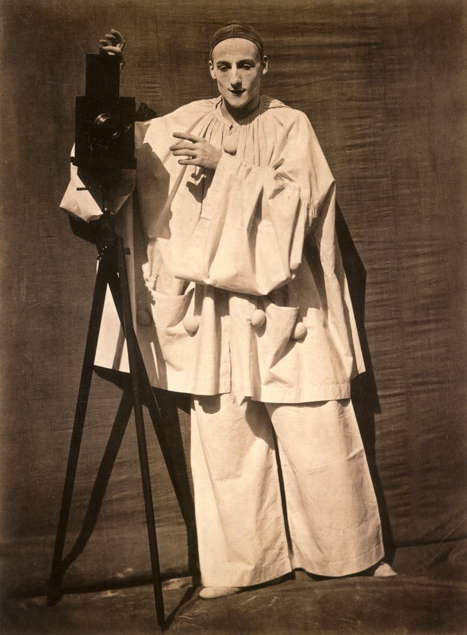 Mime Debureau mint Pierrot fotós alkotó: (1820 1910) Nadar