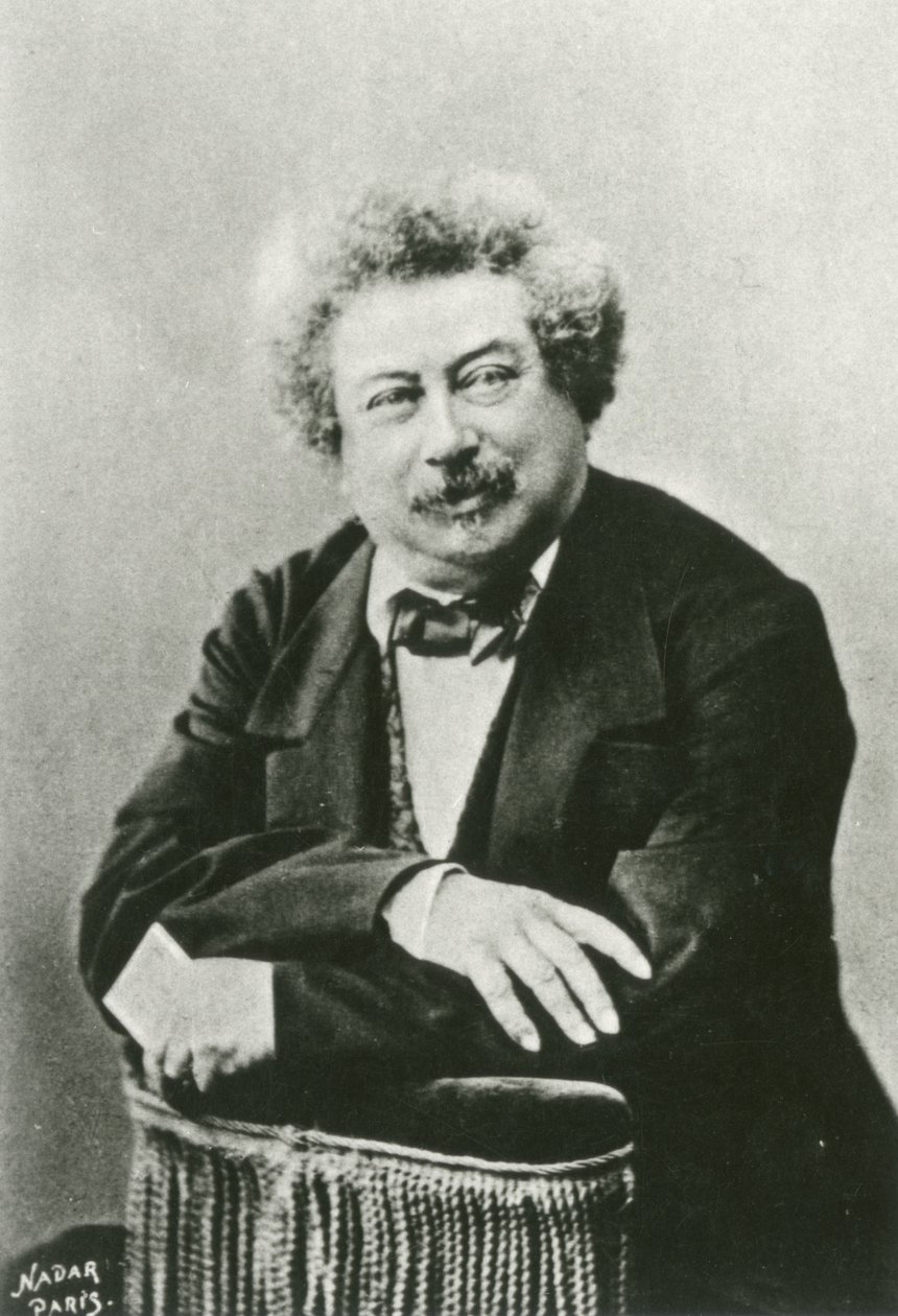 Alexandre Dumas portréja alkotó: (1820 1910) Nadar