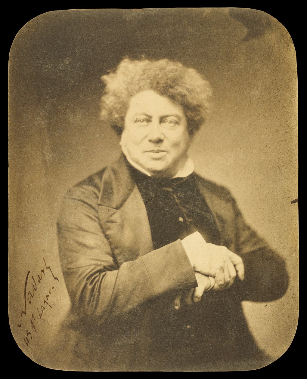 Alexandre Dumas portréja – Nadar alkotó: Nadar