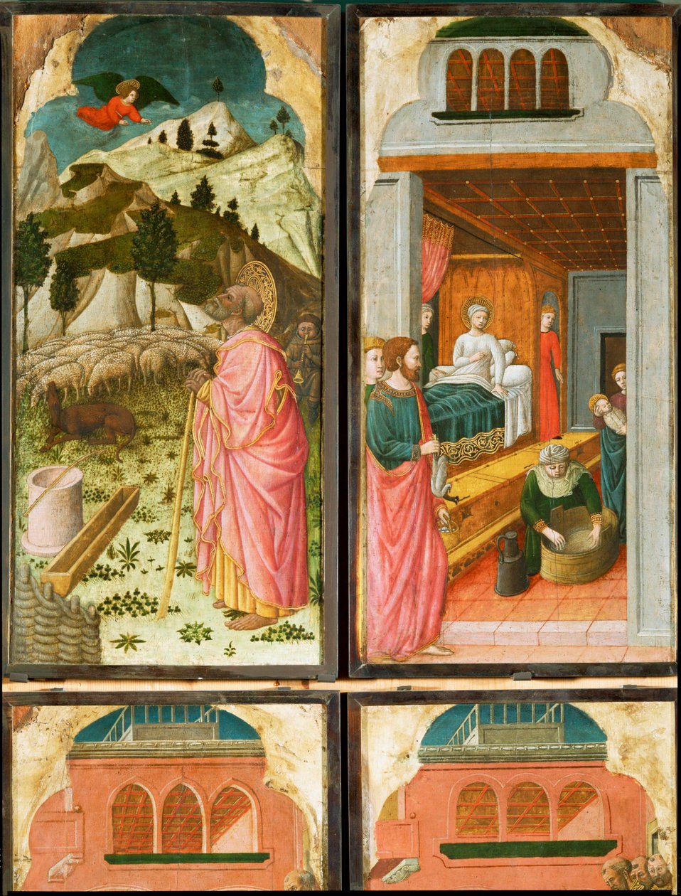 12 jelenet a Szűzanya életéből ... alkotó: (active c.1463-c.1490) Master of Wilten
