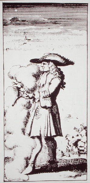 Az L. L. de Vallemont „La Physique Occulte” című művéből a jósló rúd, amely a 19. század végén megjelent „Varázslattörténetben” illusztrált (litho) alkotó: (after) Dutch School