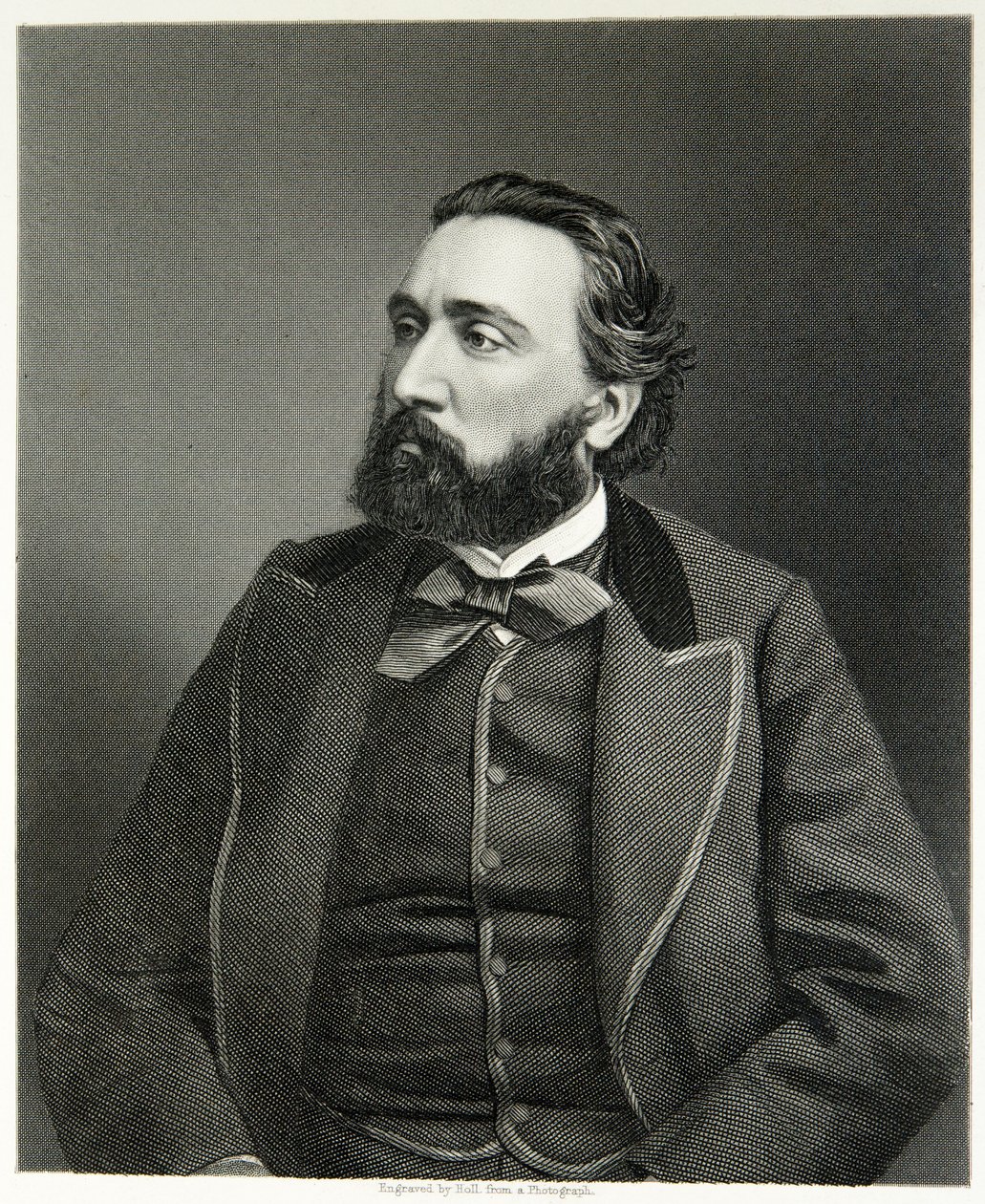 Leon Gambetta (metszet) alkotó: (after) English photographer