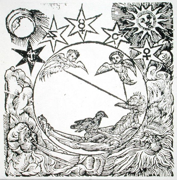 A rothadás allegóriája, Basile Valentine „Azoth” című művéből alkotó: (after) German School